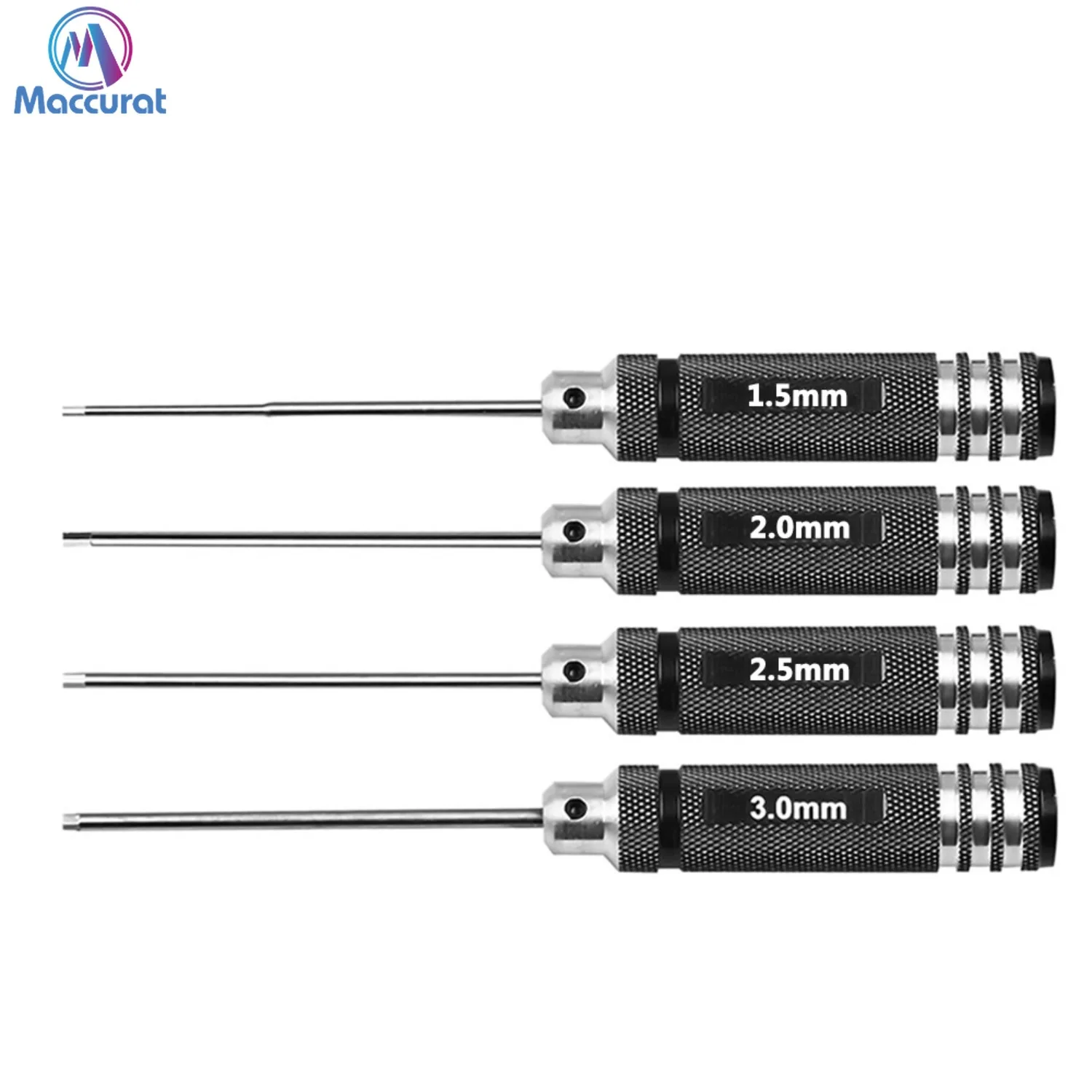 Quality White Steel  Screwdriver Tool 1.27 1.5 2.0 2.5 3.0 for 3D Printer Ender3 Bambu Lab Accessories Hotend Removal Tool