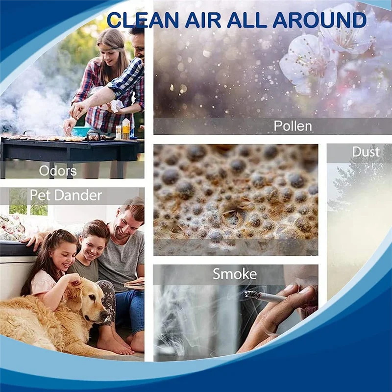 فلتر بديل M17K AP-1512HH لجهاز تنقية الهواء Coway Airmega AP1512HH، 3304899 ، 2 مرشحات HEPA و4 مرشحات كربون