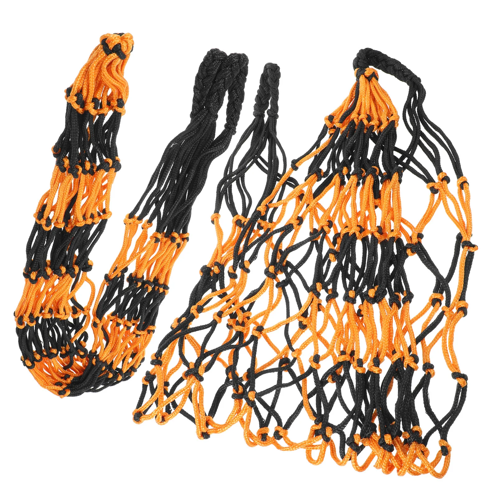 

2pcs Hay Bags Large Capacity Slow Feed Hay Nets Reusable Grass Feeder Goats Sheep Hanging Stable Pasture Feeder Net