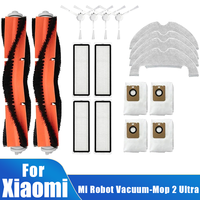 Spare Part For Xiaomi Mi Robot Vacuum-Mop 2 Ultra STYTJ05ZHM Robot Vacuum,Filter Dust Bags Mop Main Side Brush Replacement Parts