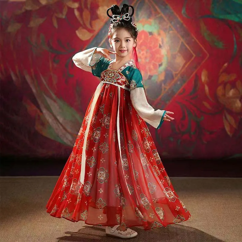 

Chinese Hanfu casual girls' dress