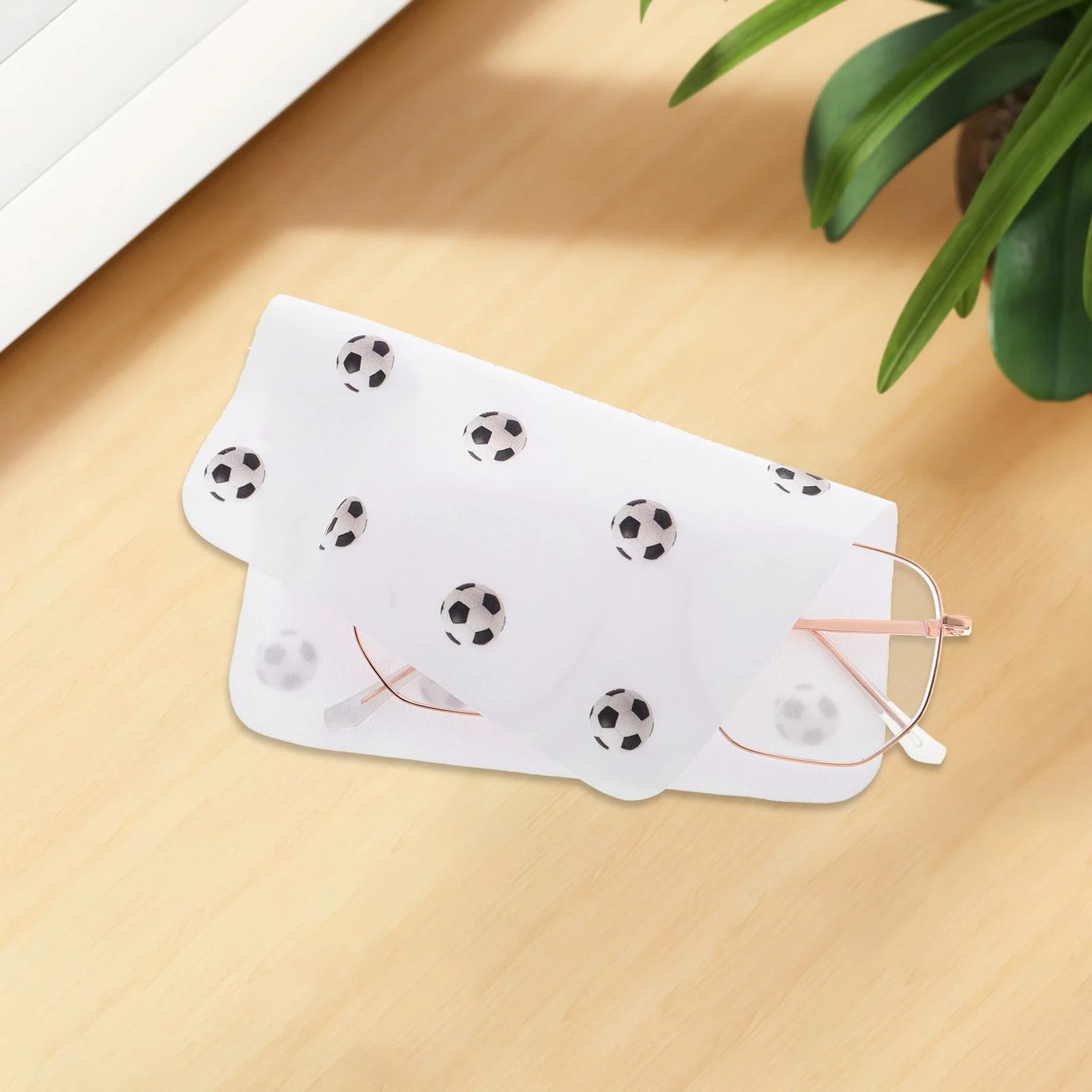 

10Pcs Glass Cleaning Cloth Microfiber Dual-Sided Reusable Eyeglass Cleaner for Lenses Phones Tablets Watches Anti-Static Dust