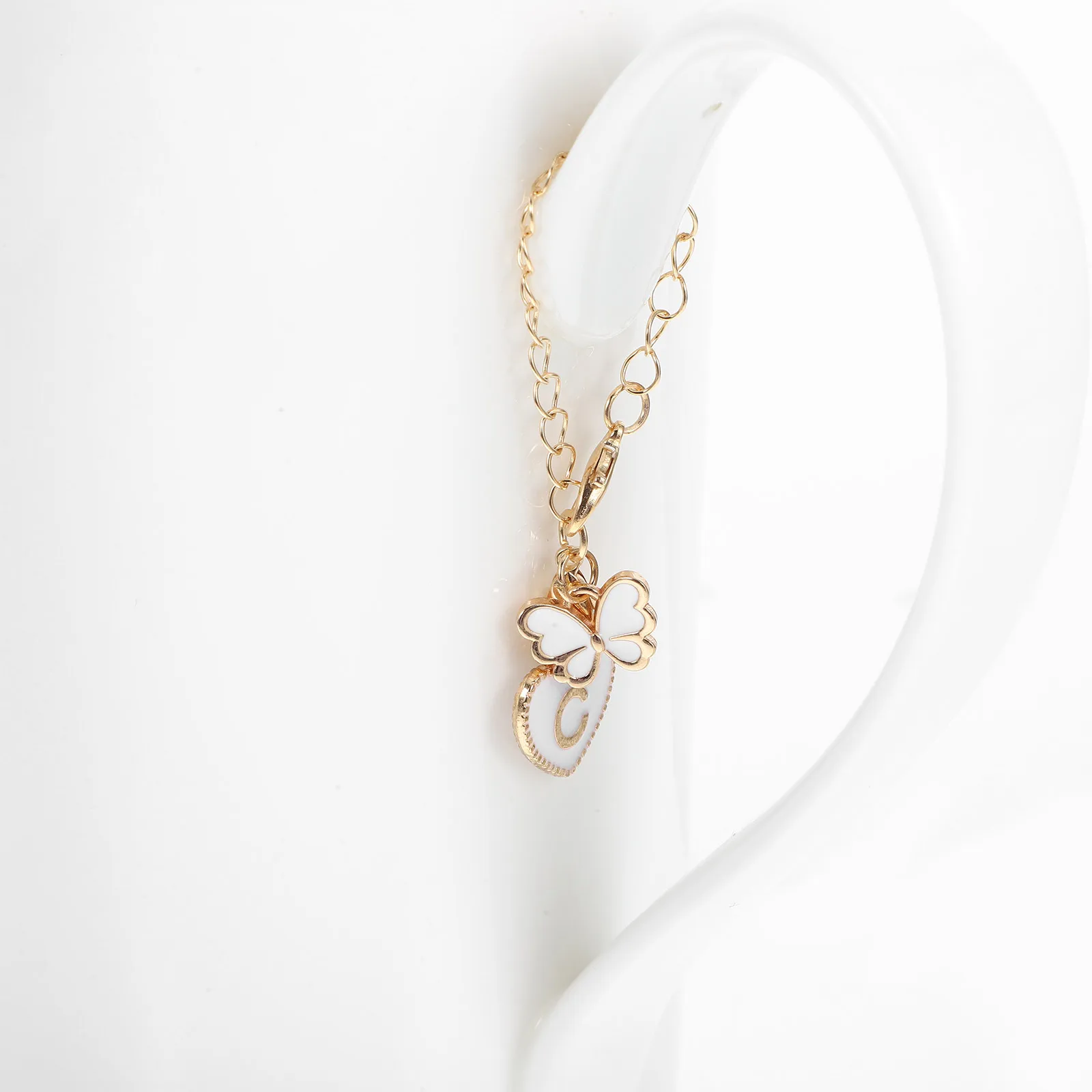 

Black Letter Charm Accessories Tumbler Cup Charm Heart Name Id Letter for Water Cup Identifier