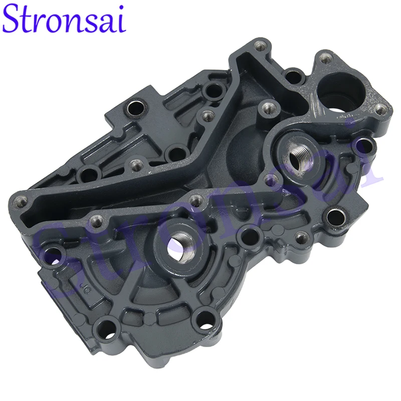 

6B4-11111-00-1S Головка блока цилиндров для подвесного двигателя Yamaha 9,9 л.с. 15 л.с. E9,9D E15D 6B4-11111, детали лодочного двигателя