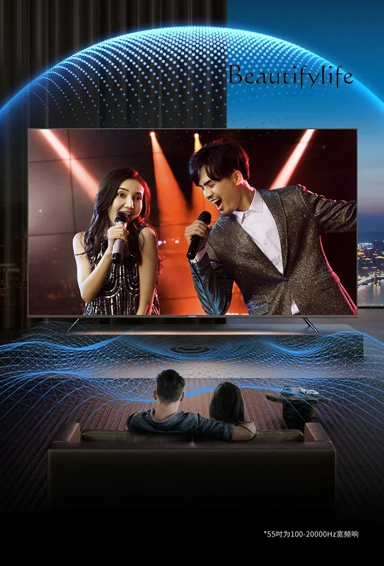 65-Inch 120Hz high-brush color gamut comparable to Mini LCD TV living room office large screen