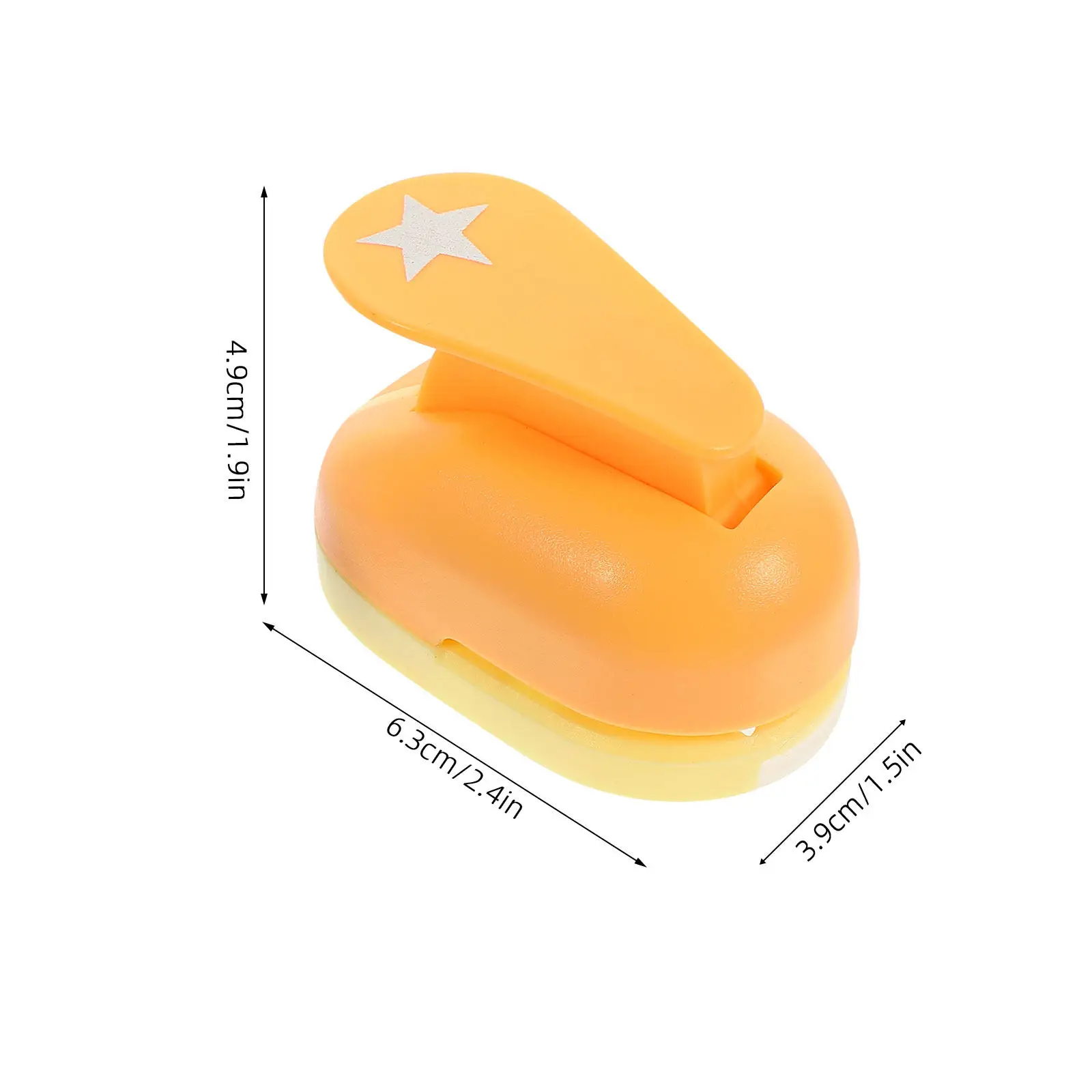 2Pcs Paper Punch Reliable DIY Crafts Shaped Hole Punch Scrapbook Card Making Craft Punches for Art Projects