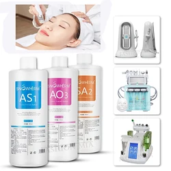 Hydra Liquid Face Serum Facial Aqua Peel Solution AS1 SA2 AO3 for Hydrafacial Machine Facial Skin Care Deep Cleaning 400ML