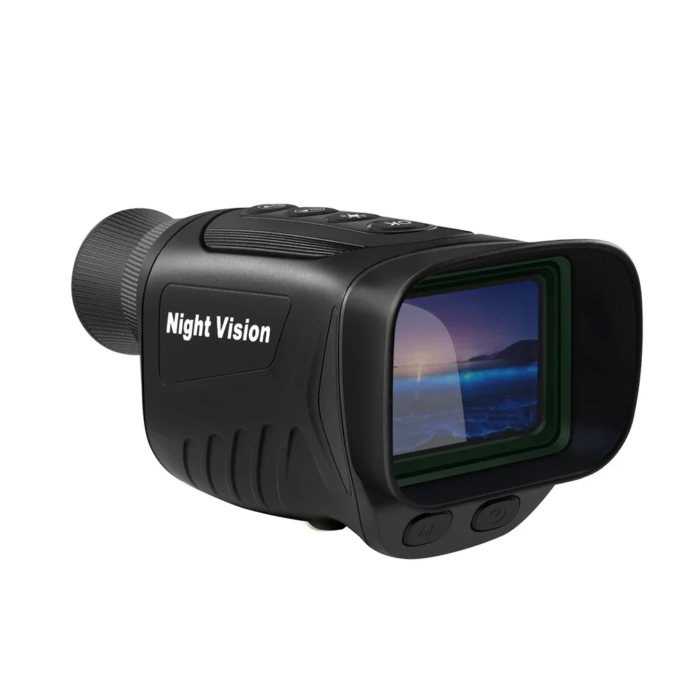 

2.5K Digital Night-Vision Monocular 40MP Infrared Telescope 984ft Night-Vision Distance 6X Optical Magnification 8X Digital Zoom