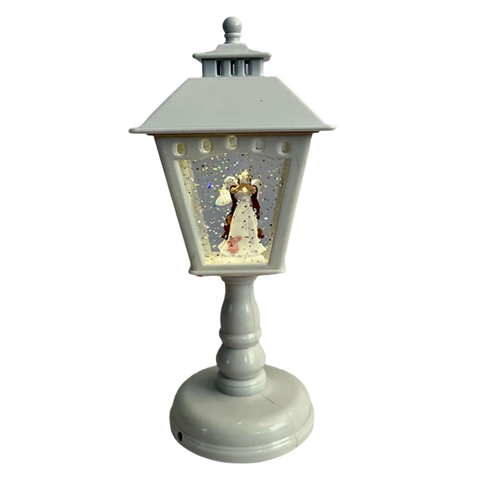 

F-F Рождественские украшения Кристалл Светящийся ночник Рождественские украшения Настольная лампа Рождественское украшение дома