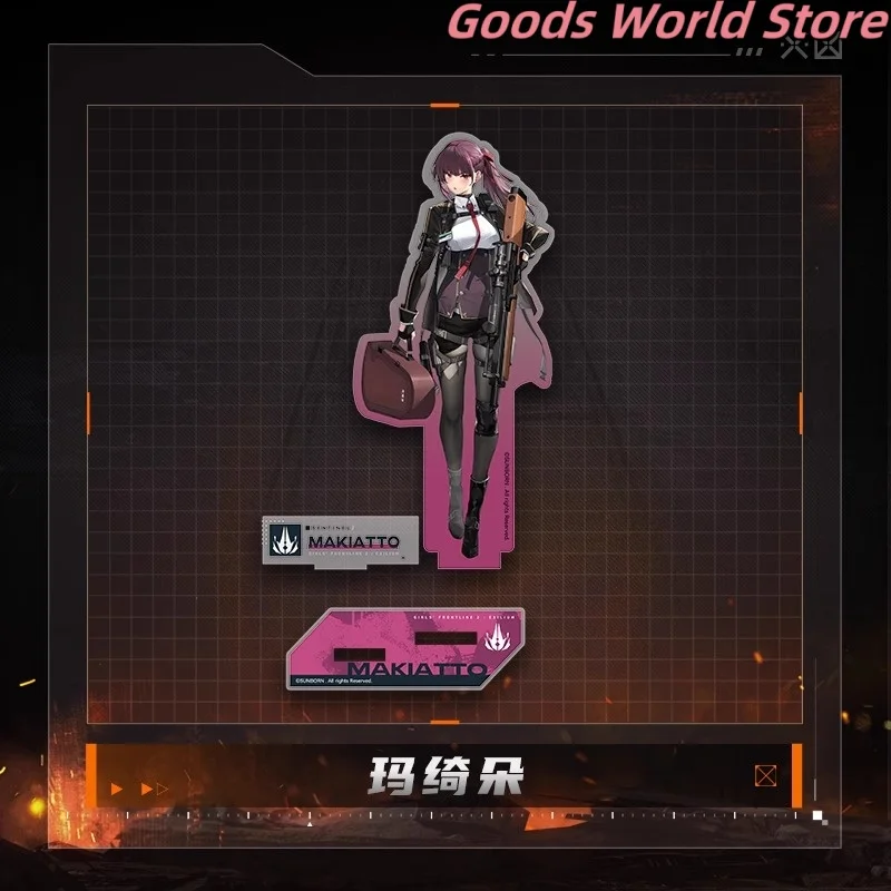 Original Leva Klukai Springfield Vector Sharkry Yoohee Makiatto Acrylic standing sign Game ornament Cosplay Costume Anime Gift