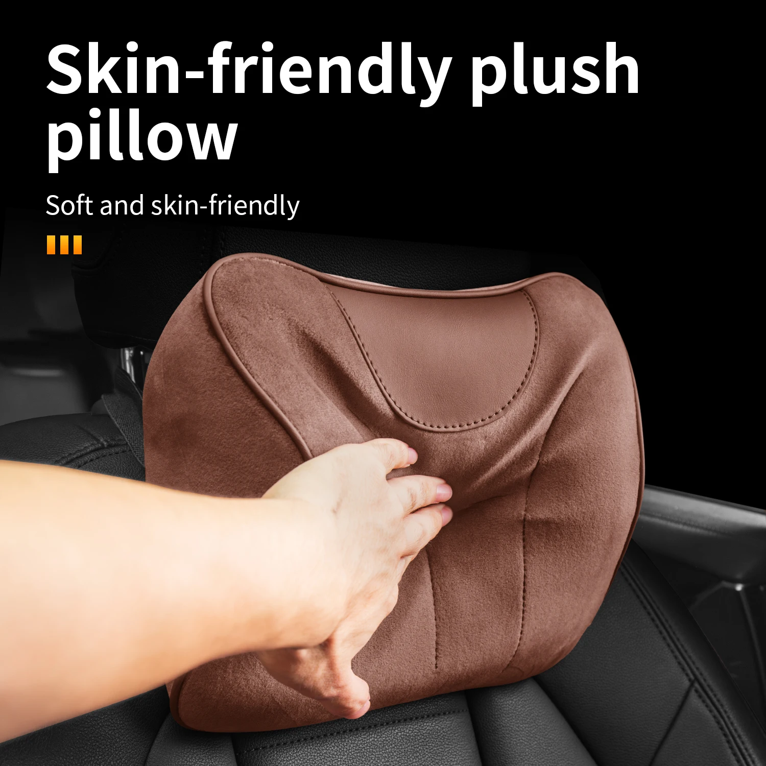 Cozy Plush Car Seat Neck Pillow Ideal for Cold Weather Use For Subaru Impreza WRX Legacy Forester Outback Ascent Levorg