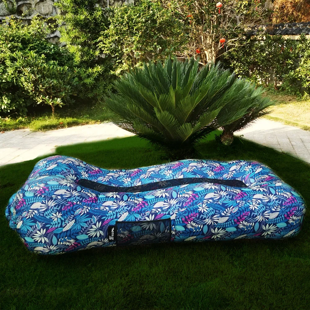 Outdoor Foldable Air Bed Sofa, Inflatable Couch, Sleeping Bed for Travelling, Camping, Hiking, Pool, Beach Parties