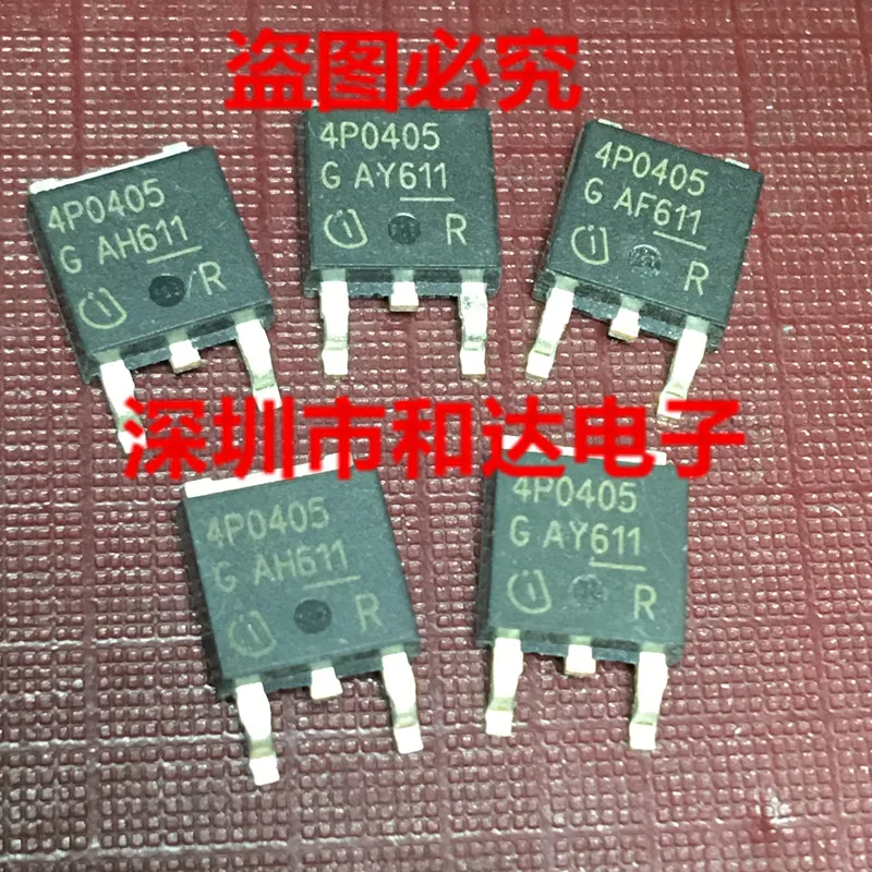 

10pcs orginal new 4P0405 IPD90P04P4-05 TO-252 -40V -90A