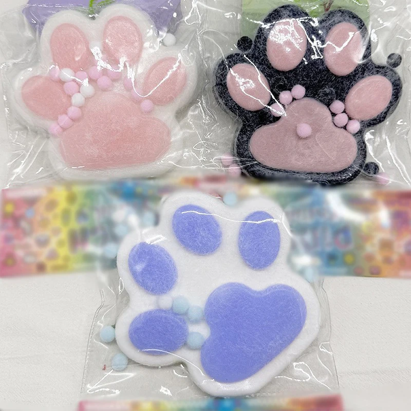 Cute Creative Cat Paw Pinch Toys Funny Plush Stress Relief Toys Soft Stress Relief Toys Adult Children's Birthday Gift