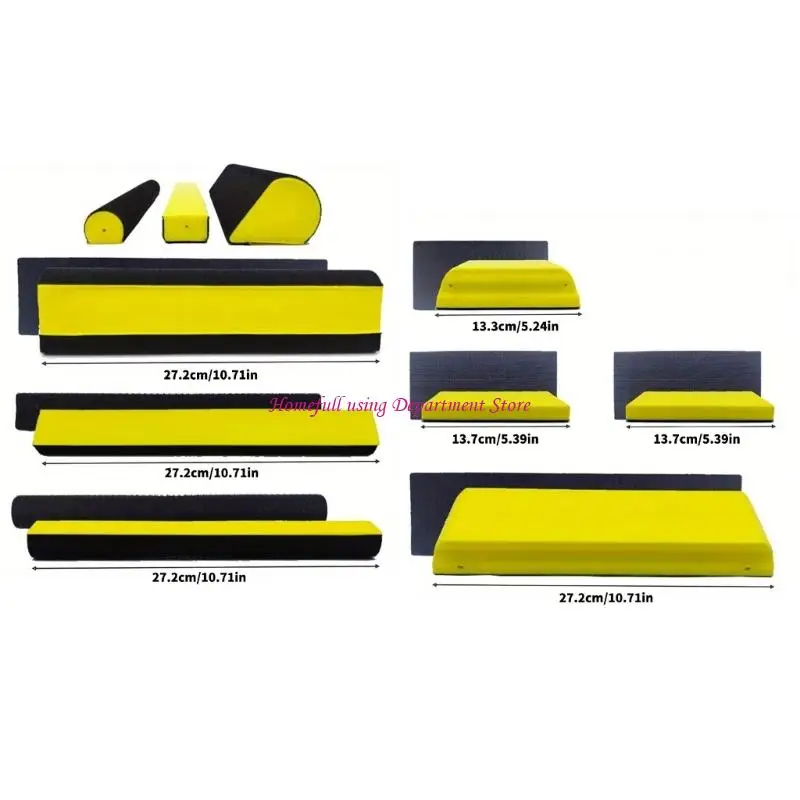 

7Pcs Sturdy Buffing Discs For Accuracy Work Heat Resistant Polyurethane Pads