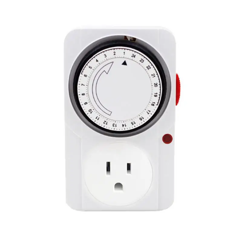 Hour Programmable Mechanical Timer Switch Universal Socket  Timer 220V 16A Europe Plug EU plug