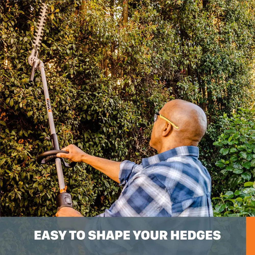 40 فولت العالمي أداة تشذيب التحوط مرفق نيترو Driveshare شفرات مزدوجة العمل محور الرأس يناسب معظم قادين بما في ذلك شفرة Scabbard