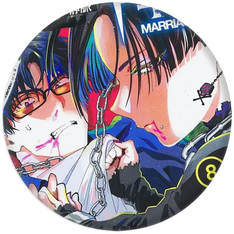 New Marriage Toxin Mei Kiyosaki Hikaru Gero Hochwertiges Abzeichen im niedlichen Anime-Stil mit Cartoon-Print, mädchenhafter Rucksack, Kleidungszubehör – Detail 9