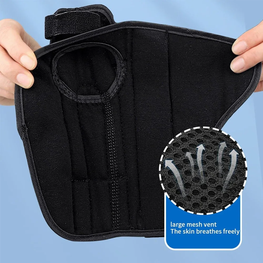 Muñequera con férula Spica para pulgar, soporte para muñeca, soporte para pulgar Spica para artritis, esguinces, dolor del túnel carpiano, 1 Uds.