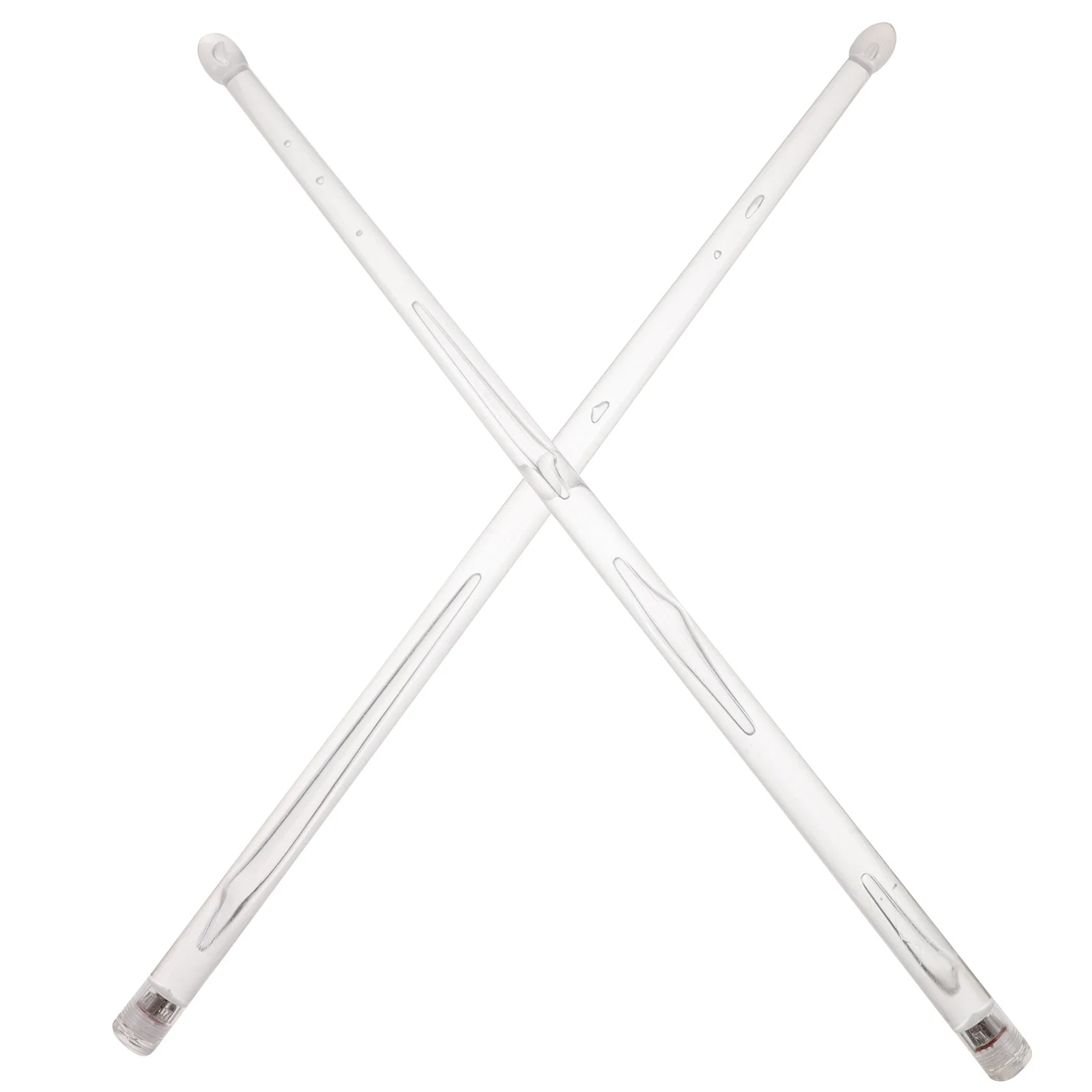 

1Pairs Polymer LED Drumsticks Strong Unbreakable Light Up Sticks for Drumming Accessories Glow in Use