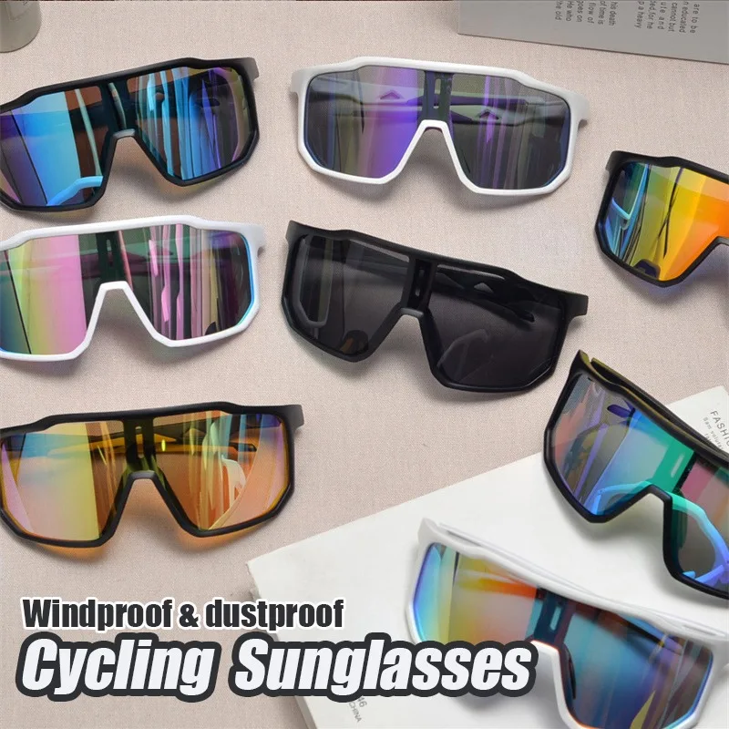 Radfahren Sonnenbrille Großen Rahmen UV400 Anti-Ultraviolett Brille Outdoor Sport Fahrt Wandern Winddichte Brillen Unisex