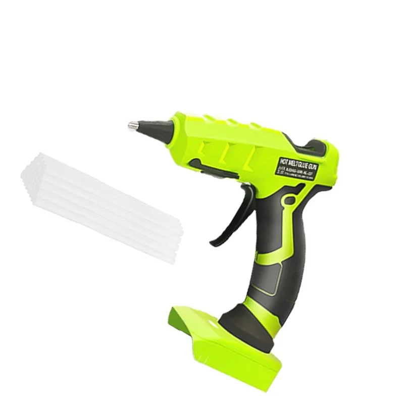 ABLN-беспроводной термоклеевой пистолет для Black Decker, аккумулятор 18 В с 20 палочками, электрический ремонт, электроинструмент «сделай сам»