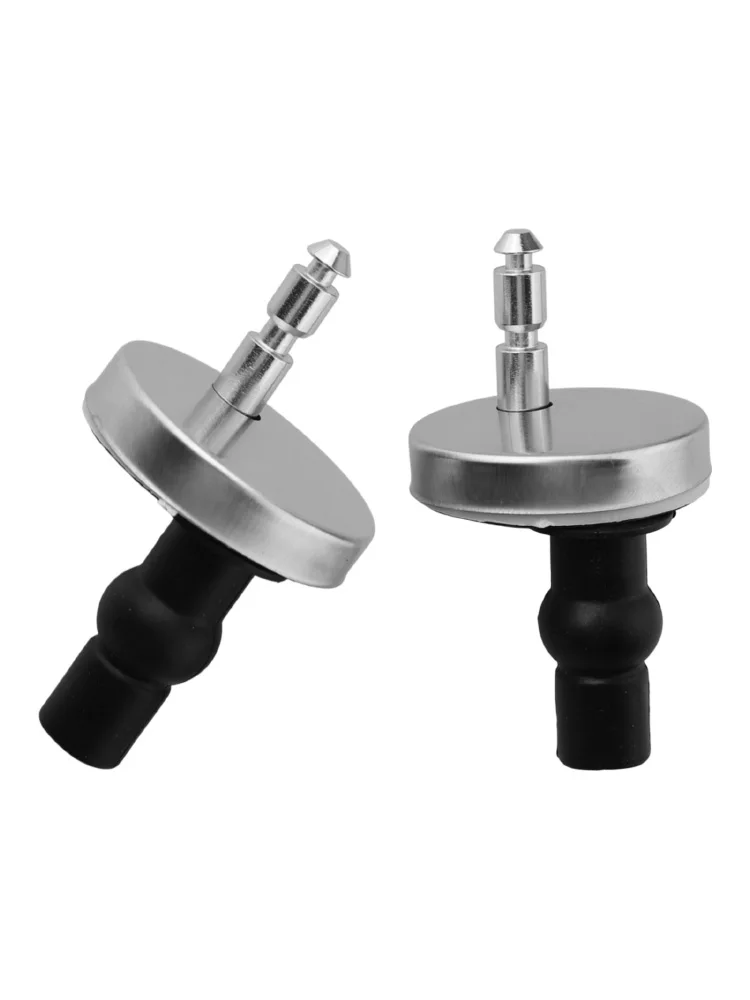 2x Toilet Seat Hinges Fitting Strong Top Close Accessories Heavy Duty Hinge Release Quick Soft Spare Parts Stable