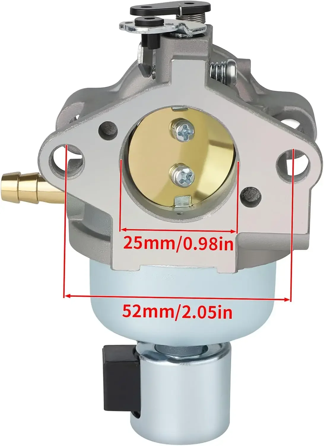20-853-33-S Carburetor Carb Replacement for Kohler Courage 20-853-16-S SV530 SV540 SV590 SV600 15HP 17HP 18HP 19HP Engines