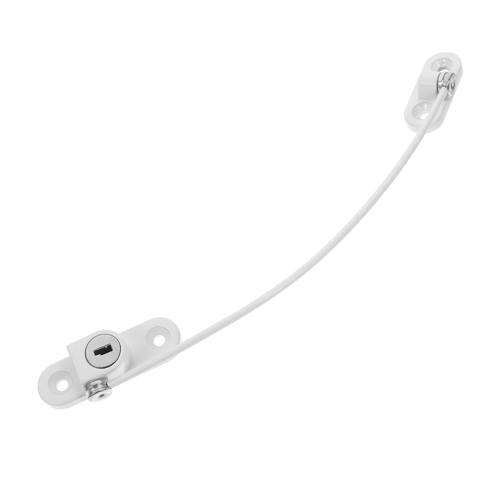 1 set 1 Set Adjustable Restrictor Child Safety Lock Security Lock Baby Protection Metal Sturdy Durable Easy Install Outward Push