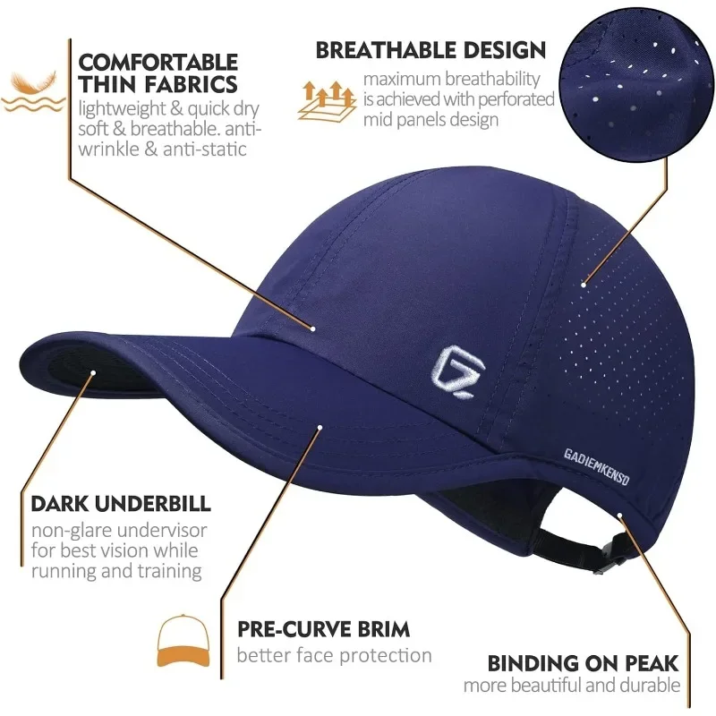 GADIEMKENSD Chapéu de Sol Leve - Running Cap Lightweight avaliação e preço