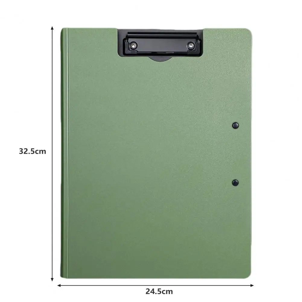 A4 appunti File Cover File Clamp Binder Organizer Case scatola per appunti impermeabile appunti con custodia pieghevole per documenti