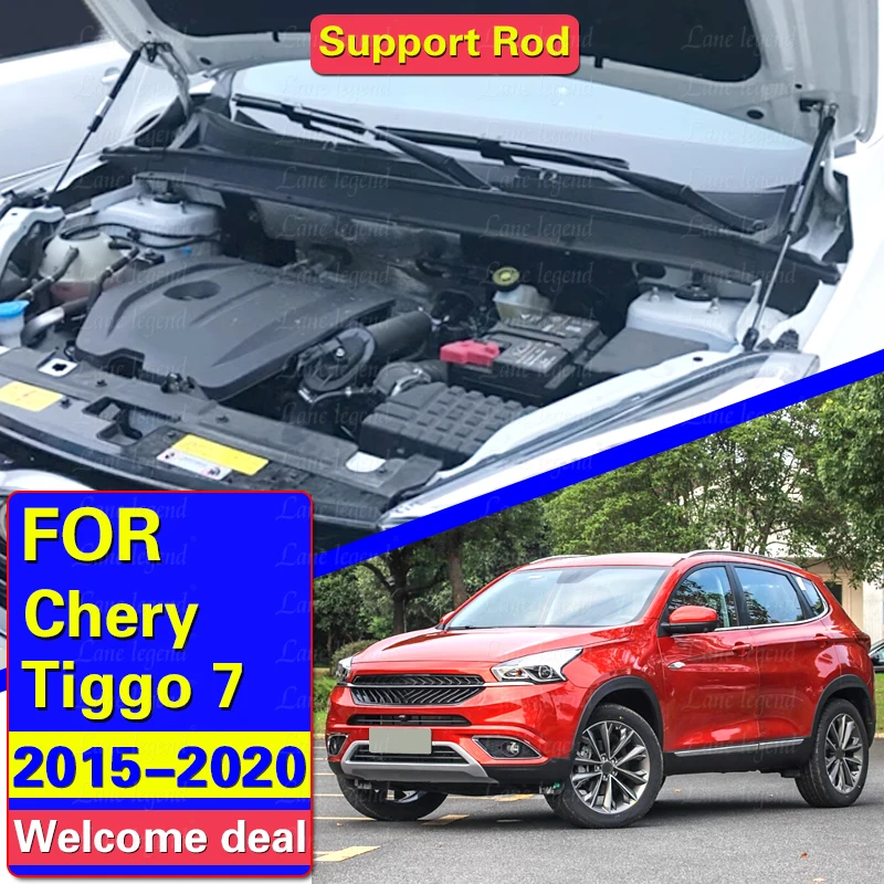 

Front Hood Dampers For Chery Tiggo 7 2015 - 2020 Bonnet Gas Struts Lift Supports Springs Shock Absorber Prop Rod Piston