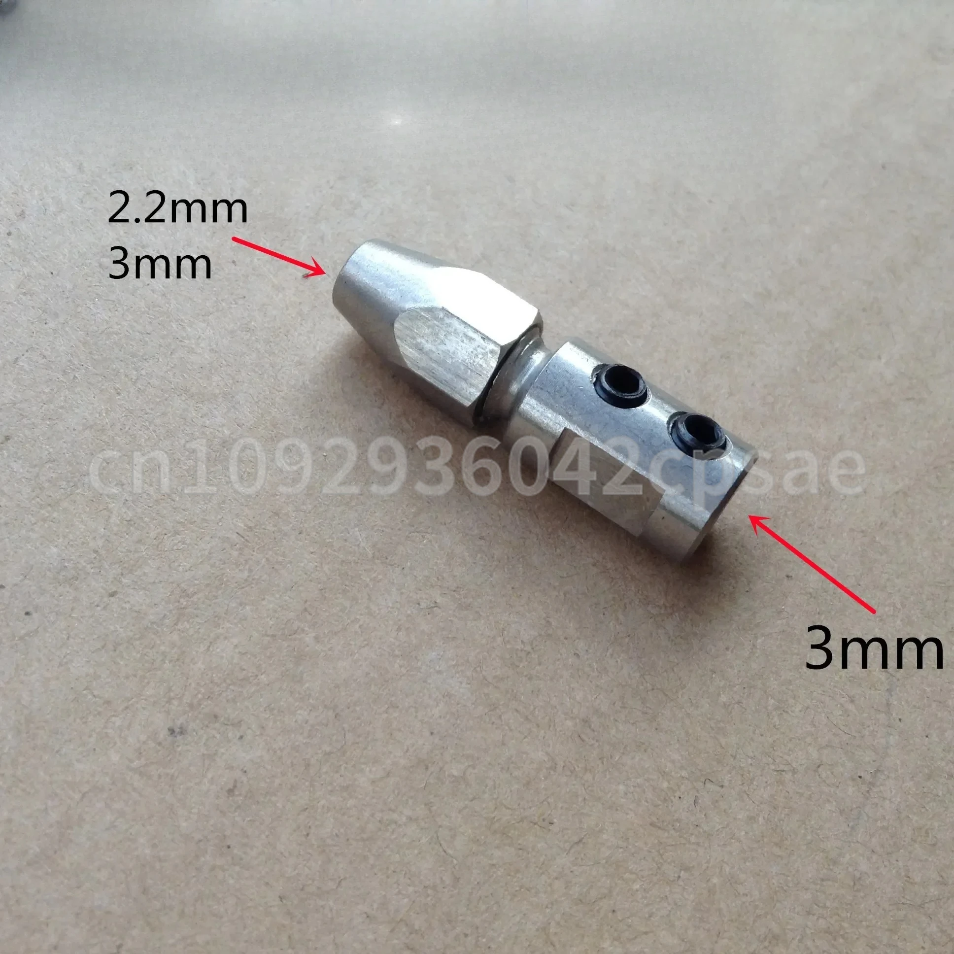 10 Uds. Bloqueo de cable de eje de Motor de 3mm 2,2mm/3mm eje flexible RC cerradura de barco eléctrico 3*2,2mm/3*3mm