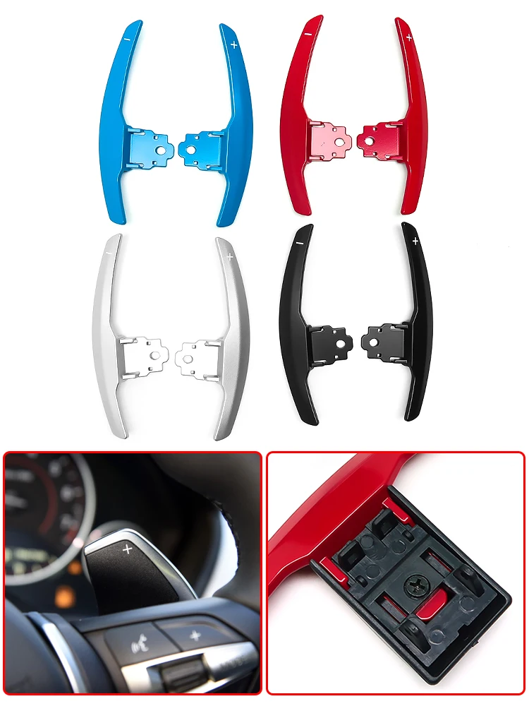 Steering Wheel Paddle Shifter Cover For BMW 1 2 3 4 6 7 Series F01 F02 F06 F12 F13 F20 F21 F22 F23 F30 F31 F32 F33 F34 F36 F45