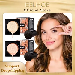 Magic Base with Mushroom Head Bb Cream with Air Cushion Cosmetics Makeup Concealer Full Coverage Natural Moisturizing Foundation