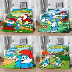 Bonito Dos Smurfs Bedrukte Deken Picknickdekens Warme Deken Zacht En Comfortabel Deken Thuis Reizen Verjaardagscadeau