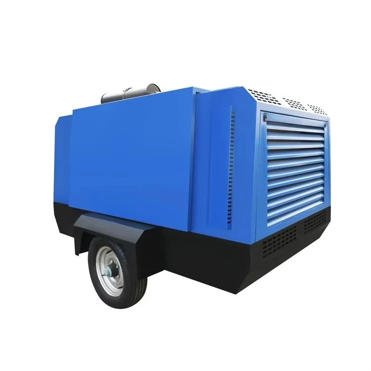 Industrial Factory Price Portable Oil  Screw Air Compressor Engine Sale Machine Booster Pump for Mining