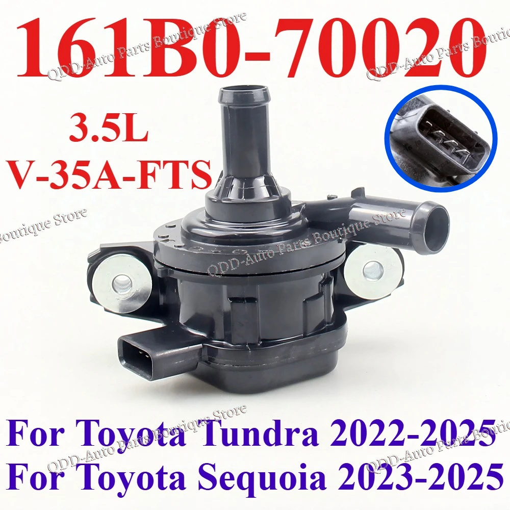 

161B0-70020 161B070020 For Toyota Tundra Sequoia 3.5L V‑35A‑FTS Engines Electric Cooling Pump Assy Water W/Motor