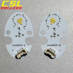 Per Tesla Model 3 Model Y DRL LED rosso blu ambra giallo viola luci di marcia diurna bordo luce di svolta modulo DRL scheda LED