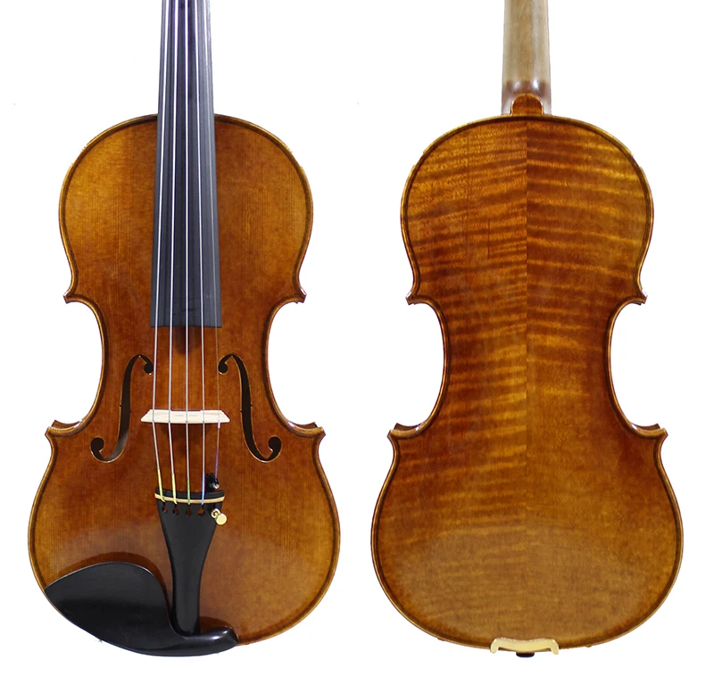 Violin 5 Strings Stradivari 1715 Model! Antiqued Oil Vamish, Master Tone!