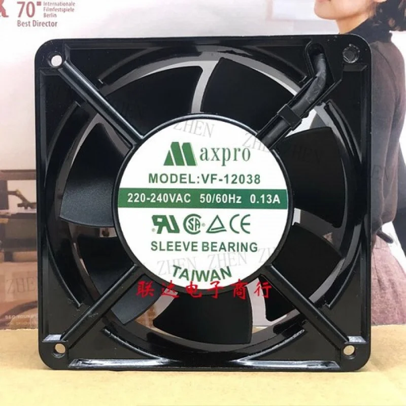 

Y FOR axpro VF-12038 AC220V-240V 0.13A 12CM 12038 Cabinet Axial Fan
