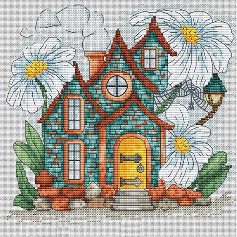 

ZZ1816 DIY Homefun Cross Stitch Kit Packages Counted Cross-Stitching Kits New Pattern NOT PRINTED Cross stich Painting Set