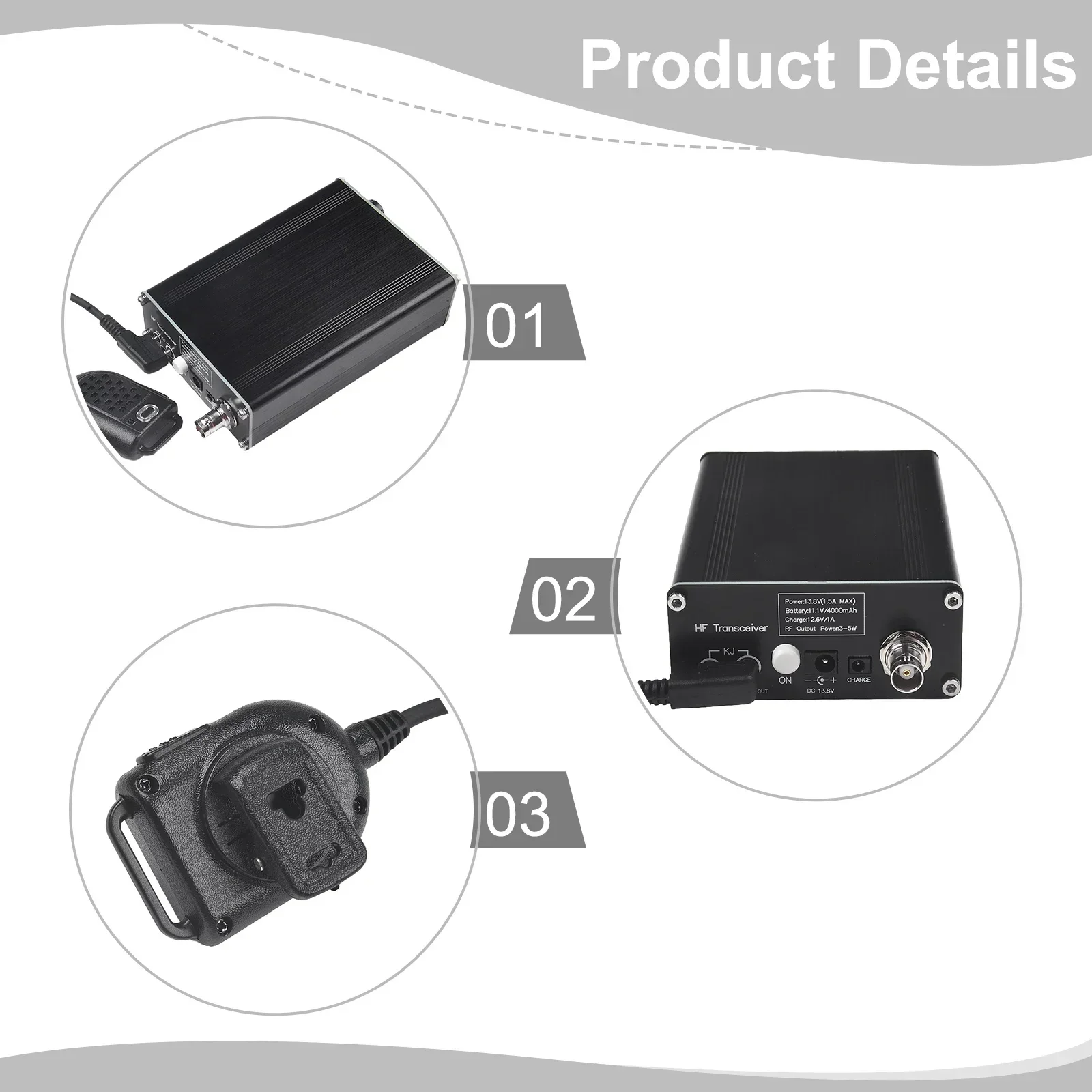 

Новый практичный HF Ham Radio QRP-трансивер - SSB QRP-трансивер - Usdr Usdx Plus V2 13,8 В постоянного тока, выход 3,5-30 МГц