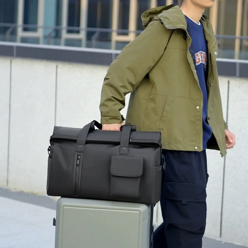 Going out travel bag, casual luggage bag, can be used for multi-scene large-capacity messenger sports