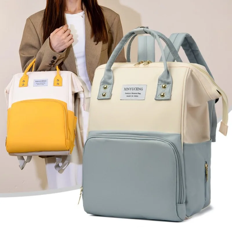 

Diaper Bag Chic Casual Leather Satchel Elegant Designer Crossbody Handbag For Women Stylish Large Capacity Purse