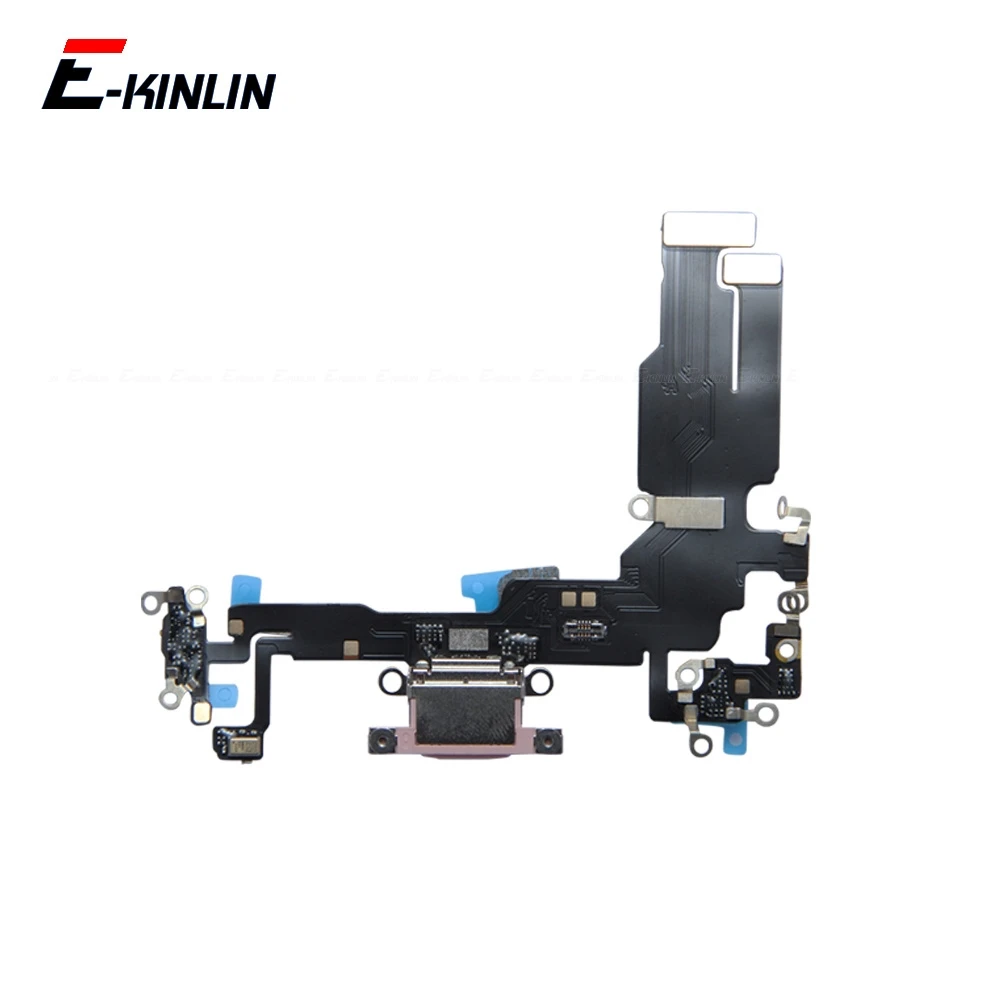 Charger Plug USB Dock Connector Charging Port Flex Cable For iPhone 15 Plus Pro Max Repair Parts