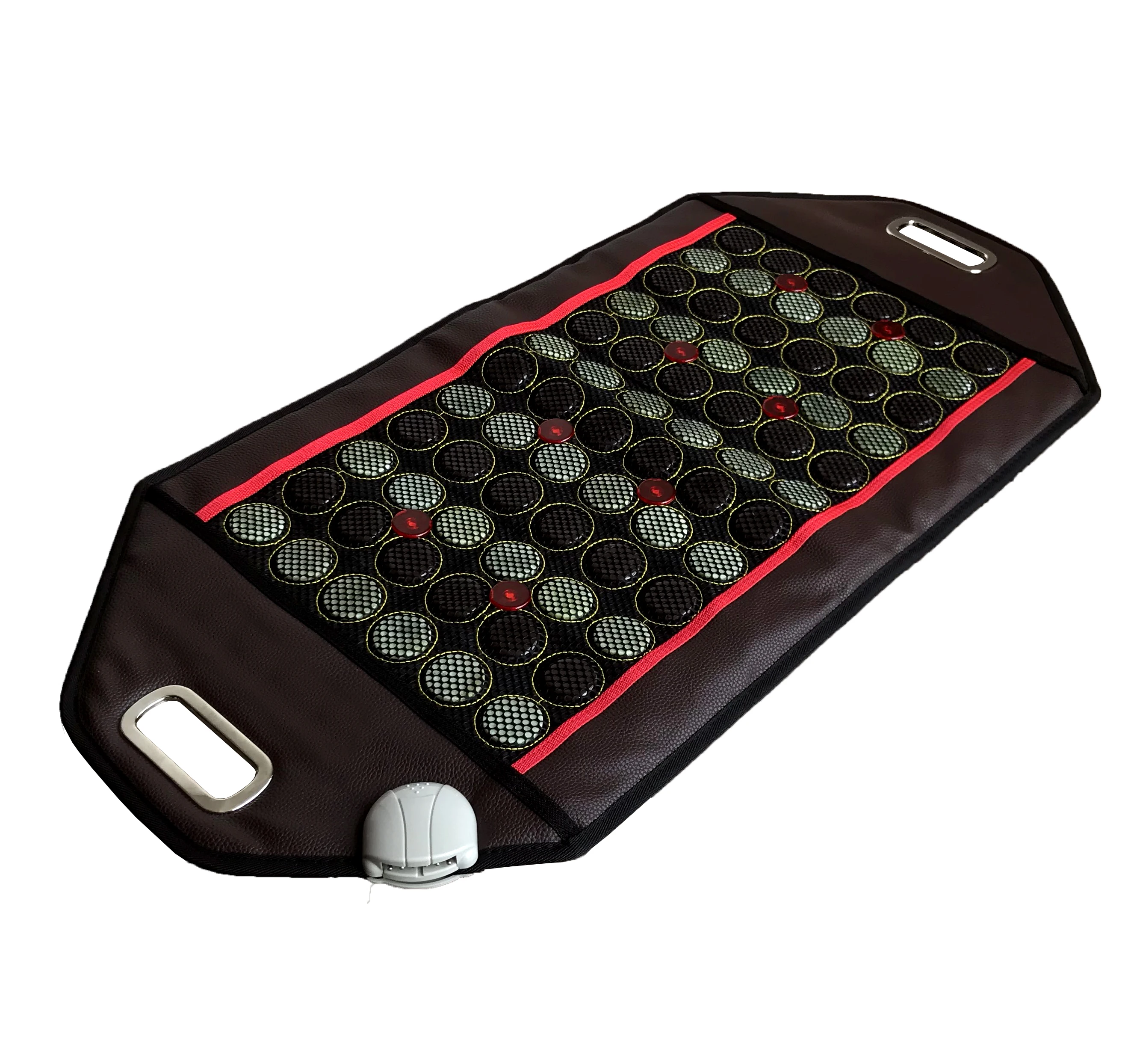 electric Jade Tourmaline Photon Mattress Multi function Promotional tourmaline infrared heating therapy acupressure mat