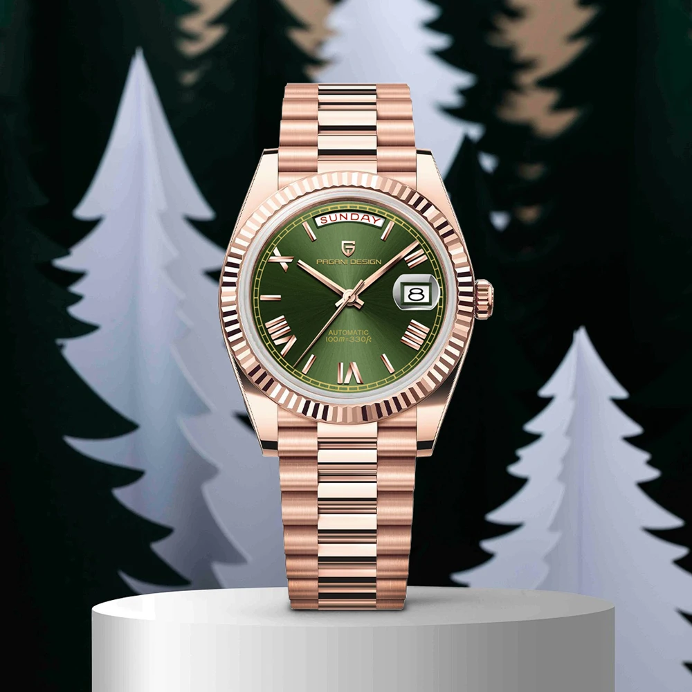 

Новинка 2024, мужские механические часы PAGANI DESIGN DD40, NH36, автоматические часы для мужчин, роскошные водонепроницаемые светящиеся часы с сапфировым стеклом