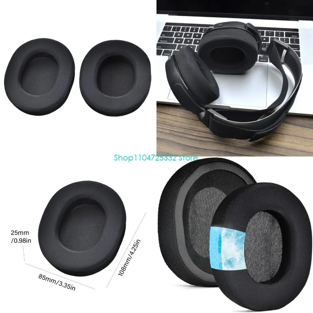 

P5EA Sponge Earpads for MDR-7506 MDRV6 MDRV7 Headphones Ear Cushions Repalce