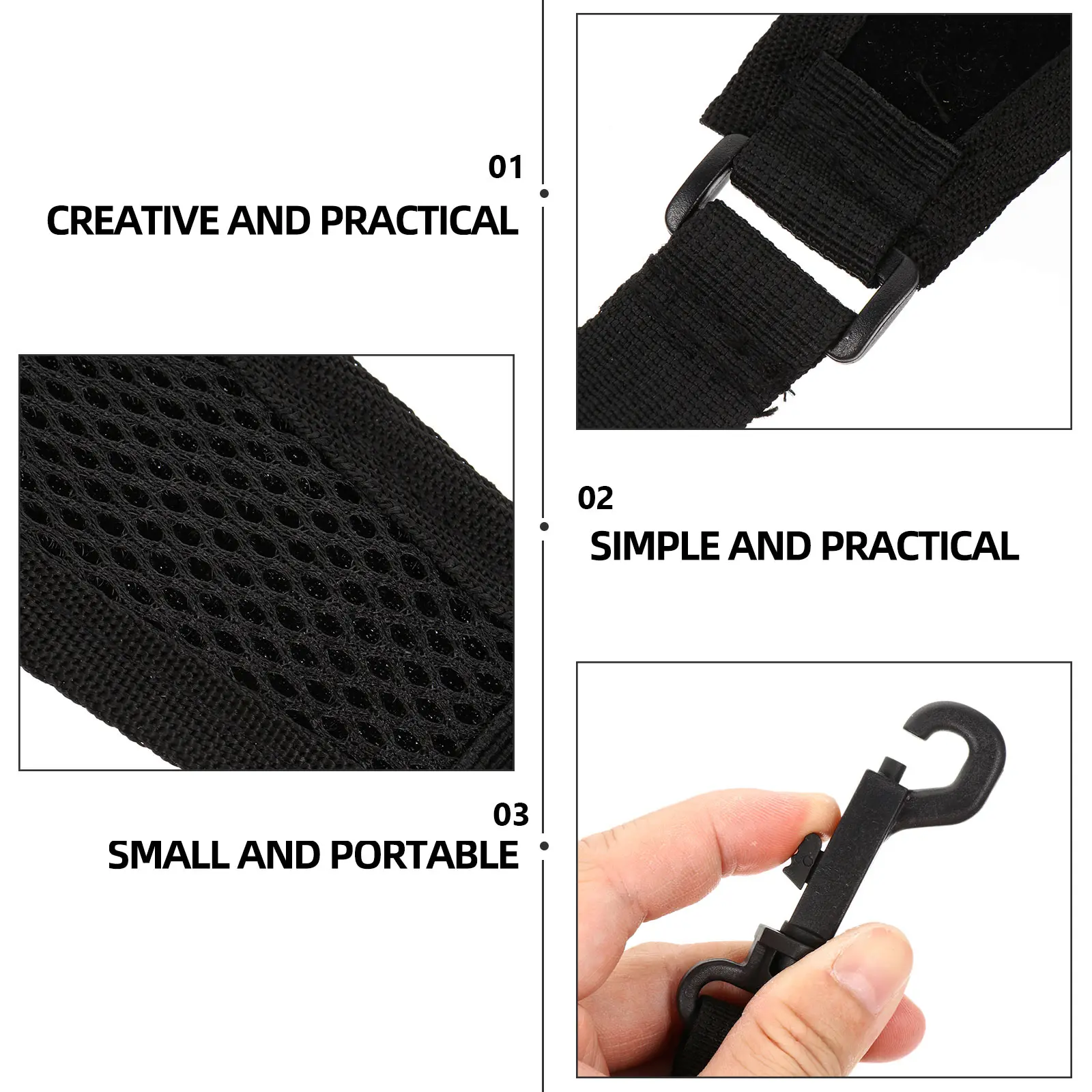 

1pc Universal Cotton Padded Saxophone Shoulder Strap Adjustable Sax Harness Widened Design Durable Breathable Saxophone